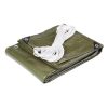 Strong agricultural tarpaulin, standard, dark green, 3 x 4 meters, HDPE/LDPE, 85g/m2