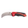 Folding camping knife with curved blade, 190 mm