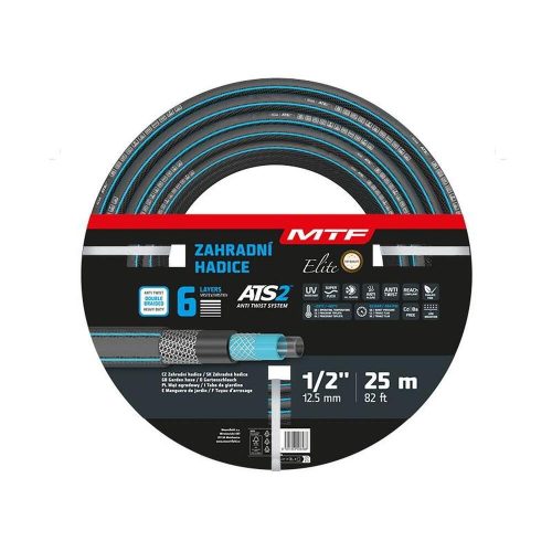 Elite 6-layer anti-kink hose 1/2 inch 25 meters