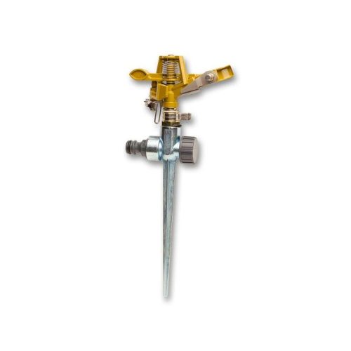Sprinkler with pulsed irrigation distance of 27 meters