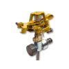 Sprinkler with pulsed irrigation distance of 27 meters