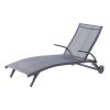 Alegria folding 4-position adjustable lounger
