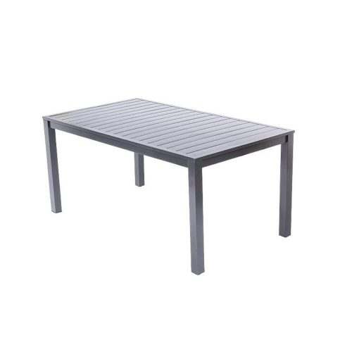 Compact garden table 4-6 people 159 x 90 x 74 cm