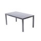 Compact garden table 4-6 people 159 x 90 x 74 cm