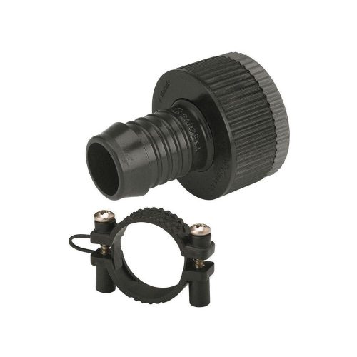 Gardena Tap connector with 1" internal thread, adapter, clamp