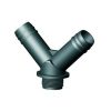 KM / Ribbed / Ribbed Y pipe starter 3/4 x 25 x 25