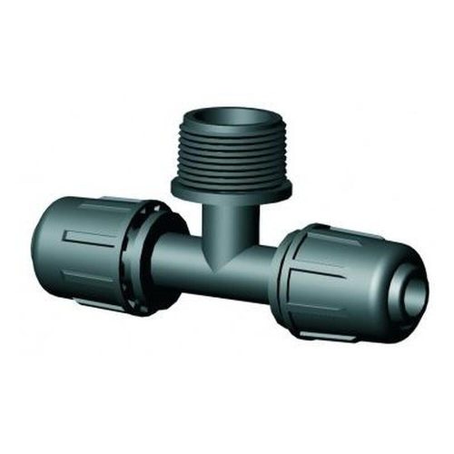 LPE T-piece with external thread 20 x 1/2 x 20