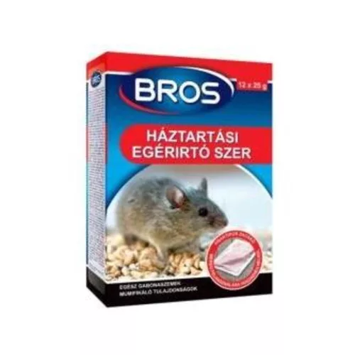 Bros Rodenticide 120 g, cereal grains