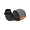L-BRACKET 25 MM X 3/4" MALE THREAD