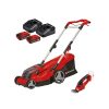 Einhell GE-CM 36/37 Li Set 2x3.0Ah PXC battery lawn mower garden tool set