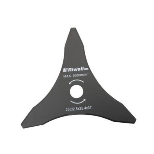 Riwall Triangular cutting blade for lawn mower 255mm / 25.4mm / 2.5mm