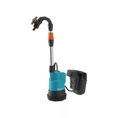 Gardena Cordless Drum Emptying Pump 2000/2 with 18V P4A Battery