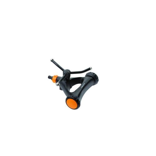 Fiskars Swirl sprinkler, metal, with wheels