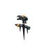 Fiskars Pulse sprinkler, metal