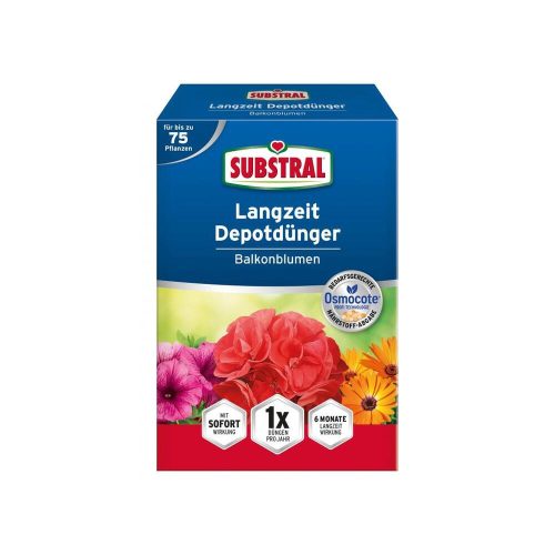 Substral Osmocote Long-lasting flower fertilizer for balcony plants 750 g