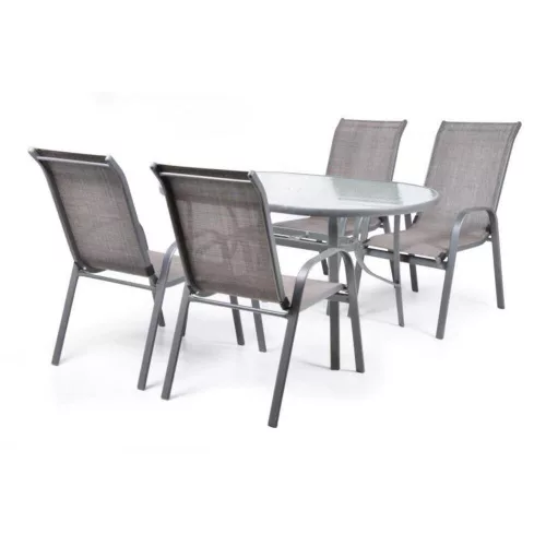 HECHT ECONOMY SET OF 4 GARDEN FURNITURE
