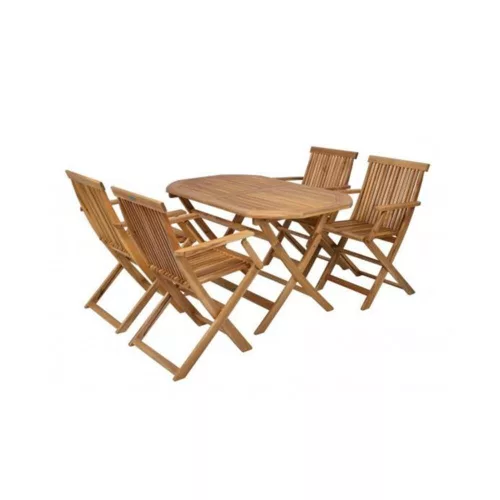 HECHT BASICSET4 GARDEN FURNITURE WOOD