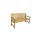 HECHT CLASSIC GARDEN BENCH WOOD