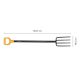 Fiskars Solid Metal Garden Fork