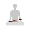HECHT 0182036L HEDGE TRIMMER TELESCOPIC