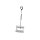 Hecht 465 AL 19 snow shovel 46cm