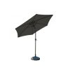 Parasol 300 cm gray, with base