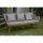Modern 173 cm wide technorattan 3-seater sofa Largo