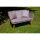 Modern 121 cm wide technorattan 2-seater sofa Largo
