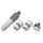 WHITE LINE set 5 pcs, 1/2 inch