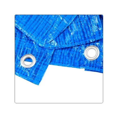 Tarpaulin, blue 4x5 m, 60gr/sqm (The actual size may vary by up to 5% from the nominal size)