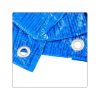 Tarpaulin, blue 6x8 m, 60gr/sqm (The actual size deviation from the nominal size is up to 5%