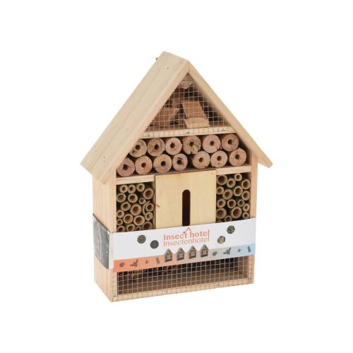 Insect hotel made of wood - 30 cm