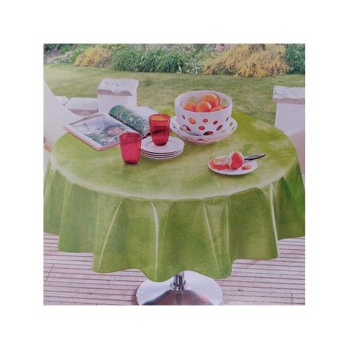 Summertime garden tablecloth, 160 cm, round, 4 versions (1 pc.)