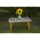 Garden table Largo with 5 mm glass top 90 x 45 cm