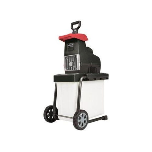 SCHEPPACH GS 60 electric branch shredder with 3000 W motor and transparent collection container