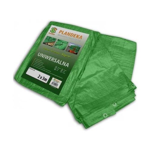 Tarpaulin, green 3x4 m, 90gr/sqm (The actual size may vary up to 5% from the nominal size)