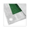 Tarpaulin, silver 4x6 m, 120gr/nm (The actual size may vary up to 5% from the nominal size)