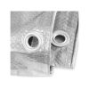 Tarpaulin, silver 2x3 m, 120gr/nm (The actual size deviation from the nominal size is up to 5%