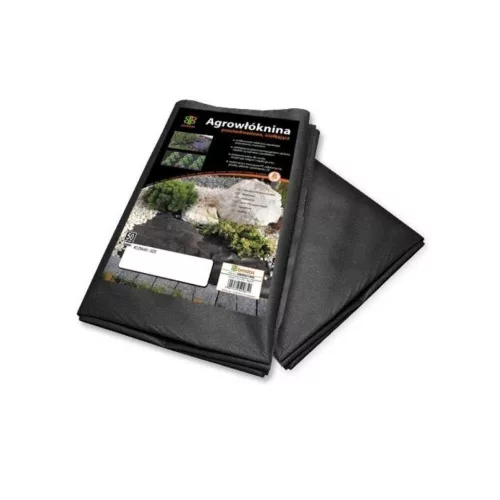 Geotextile 50 gr black 1.6m x 5 m