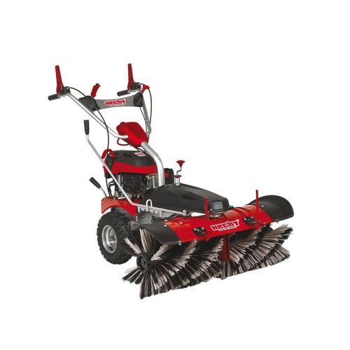 HECHT 8101 S B MOTORIZED SWEEPER, ELECTRIC START FROM BATTERY