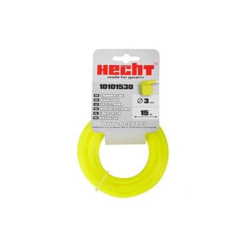 HECHT 10101530 CUTTING LINE FOR EDGE TRIMMER "SQUARE" 3.0*15M