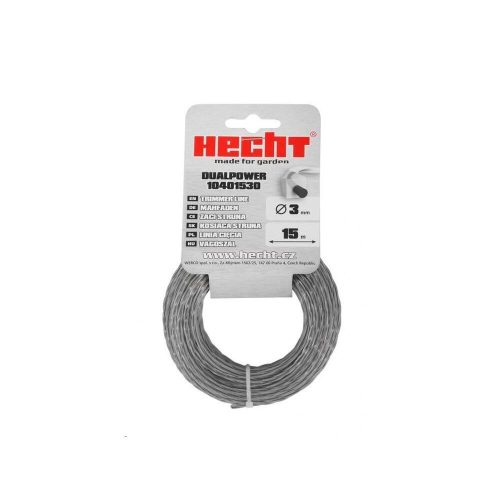 HECHT 10401530 CUTTING LINE WITH CORE "SQUARE" 3*15M