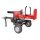 HECHT 6422 B&S MOTORIZED LOG SPLITTER, MAX. 22 TONNES, TRAILED