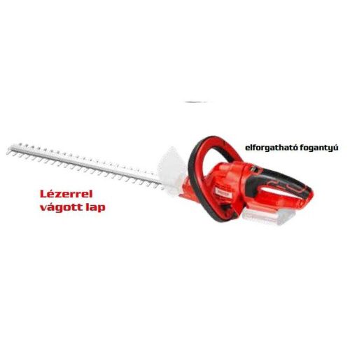HECHT 6022 CORDLESS HEDGE TRIMMER battery+charger not included