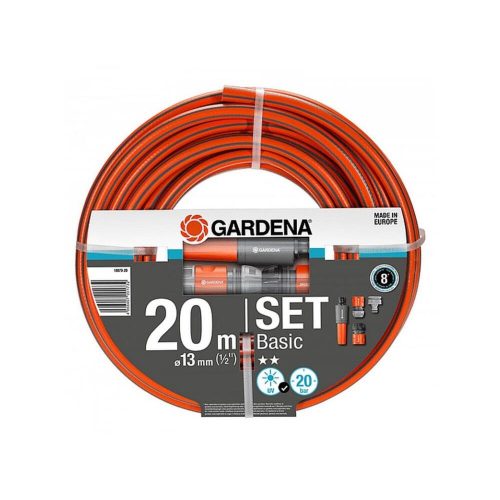 Gardena Basic Garden Hose Set 13mm (1/2') 20m