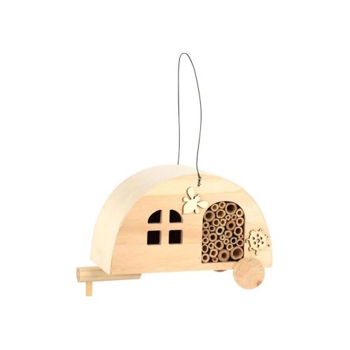Insect hotel, caravan-shaped