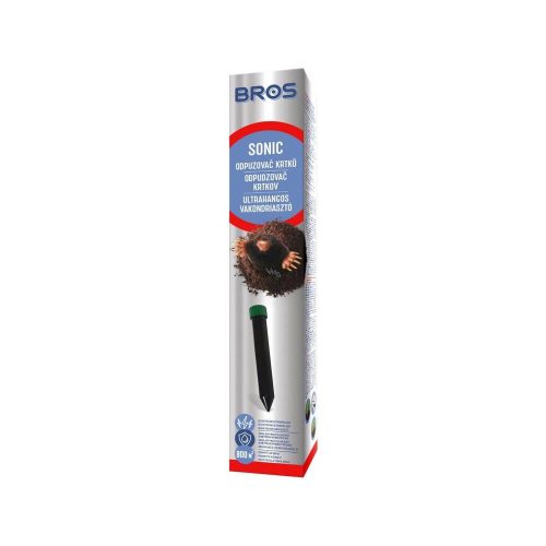 Bros Sonic Ultrasonic Mole Repellent 650m2