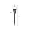 Square, detachable, hanging solar lamp