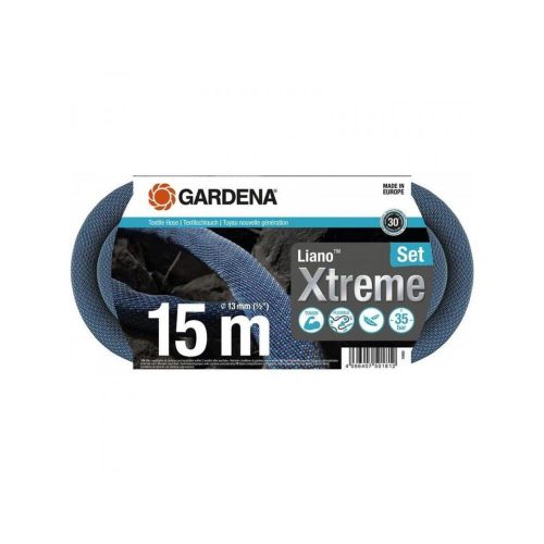 Gardena Liano™ Xtreme Textile Hose Set (1/2'), 15 m