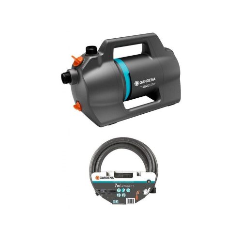 Gardena Garden Pump 4100 Silent Set with Suction Hose
